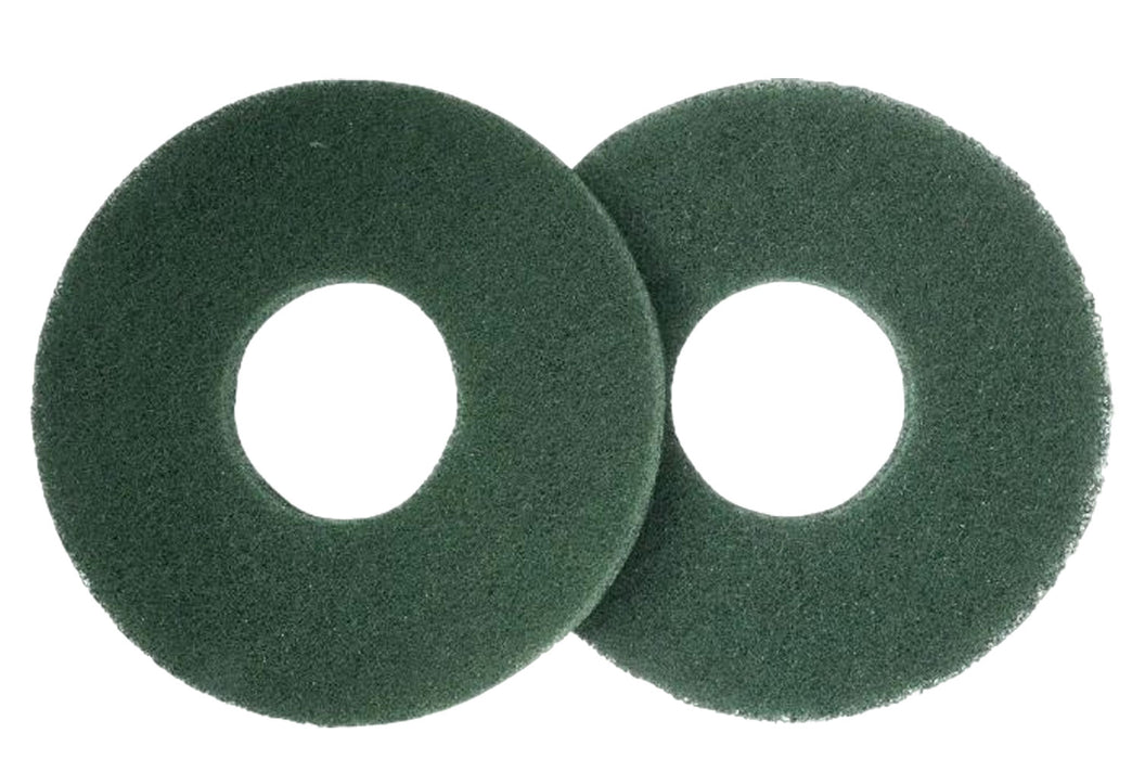 225MM GREEN FLOOR CLEANING PAD.(PK 5)